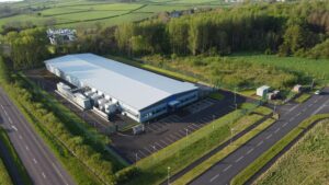 data center surrounded by farmland